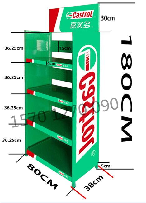 專業批發銷售機油貨架與汽車用品展示架——北京世紀騰發貨架加工廠