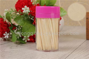 天然環保竹制牙簽，廠家直銷，義烏東青日用品商行引領綠色消費新風尚